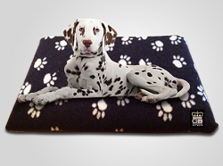 FLEECY DOG CRATE MATS / TRAVEL BEDS - Various Sizes & Colours